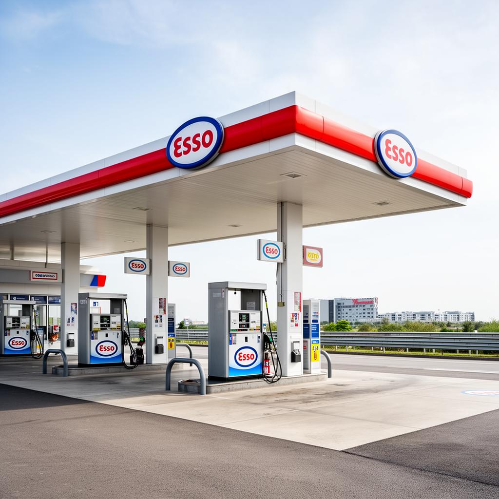 Distributore carburante area di servizio Povegliano Est